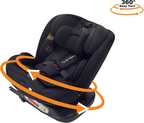 Liefjes & Co Growsafe Car Seat – i-Size 4-in-1 – 360° Rotatable – ISOFIX & Top Tether – Group 0/1/2/3 (40–150 cm)
