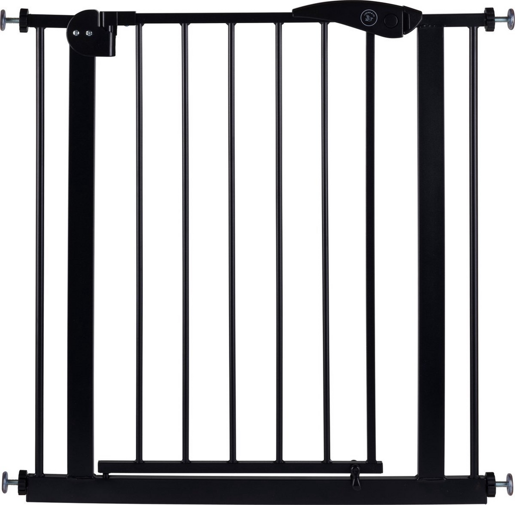 Liefjes & Co Traphekje Zonder Boren - 83 t/m 90cm - Veiligheidshekjes - Kinderhekje - Klembevestiging - Zwart