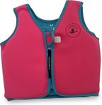 Liefjes & Co Baby -Zwemvest - Drijfvest kind - Roze - Maat XL - Zwemvest 7/8/9 Jaar Drijfpak - Drijfhulpmiddel - UPF50+ Zonbescherming