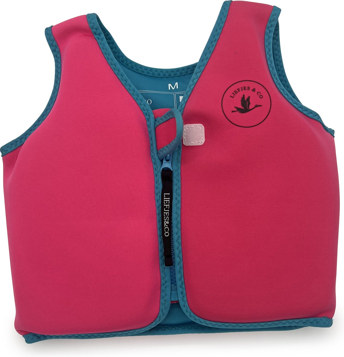 Liefjes & Co Baby -Zwemvest - Drijfvest kind - Roze - Maat XL - Zwemvest 7/8/9 Jaar Drijfpak - Drijfhulpmiddel - UPF50+ Zonbescherming