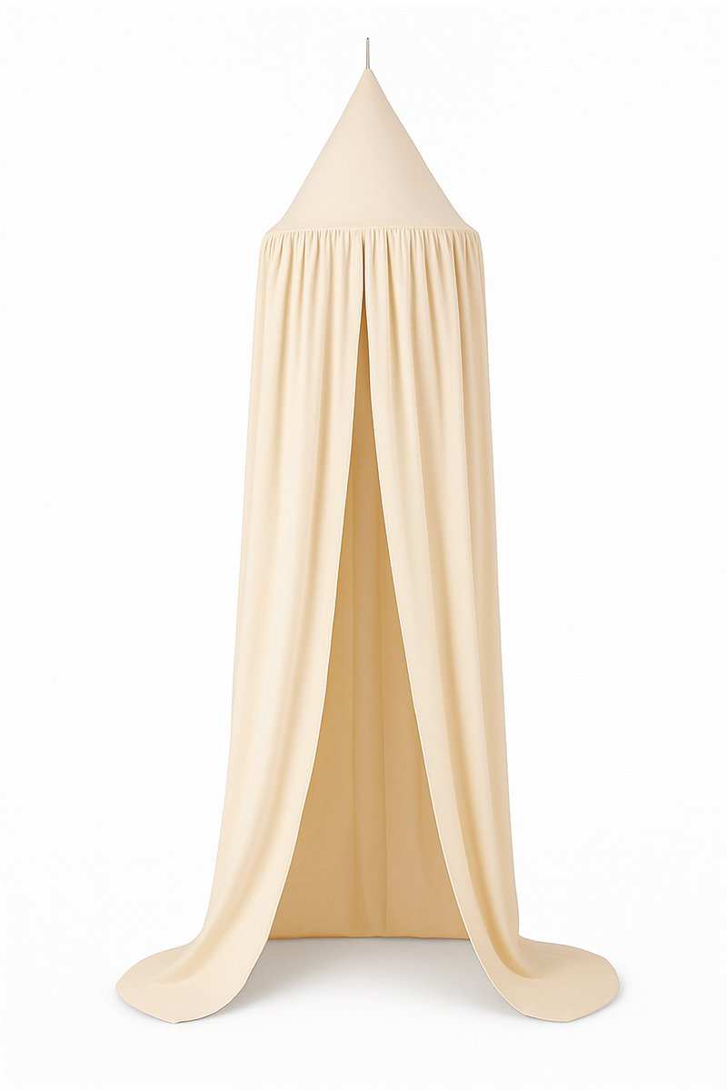 Liefjes & Co Mosquito Net Tassel Beige – 270 cm – Baby Canopy