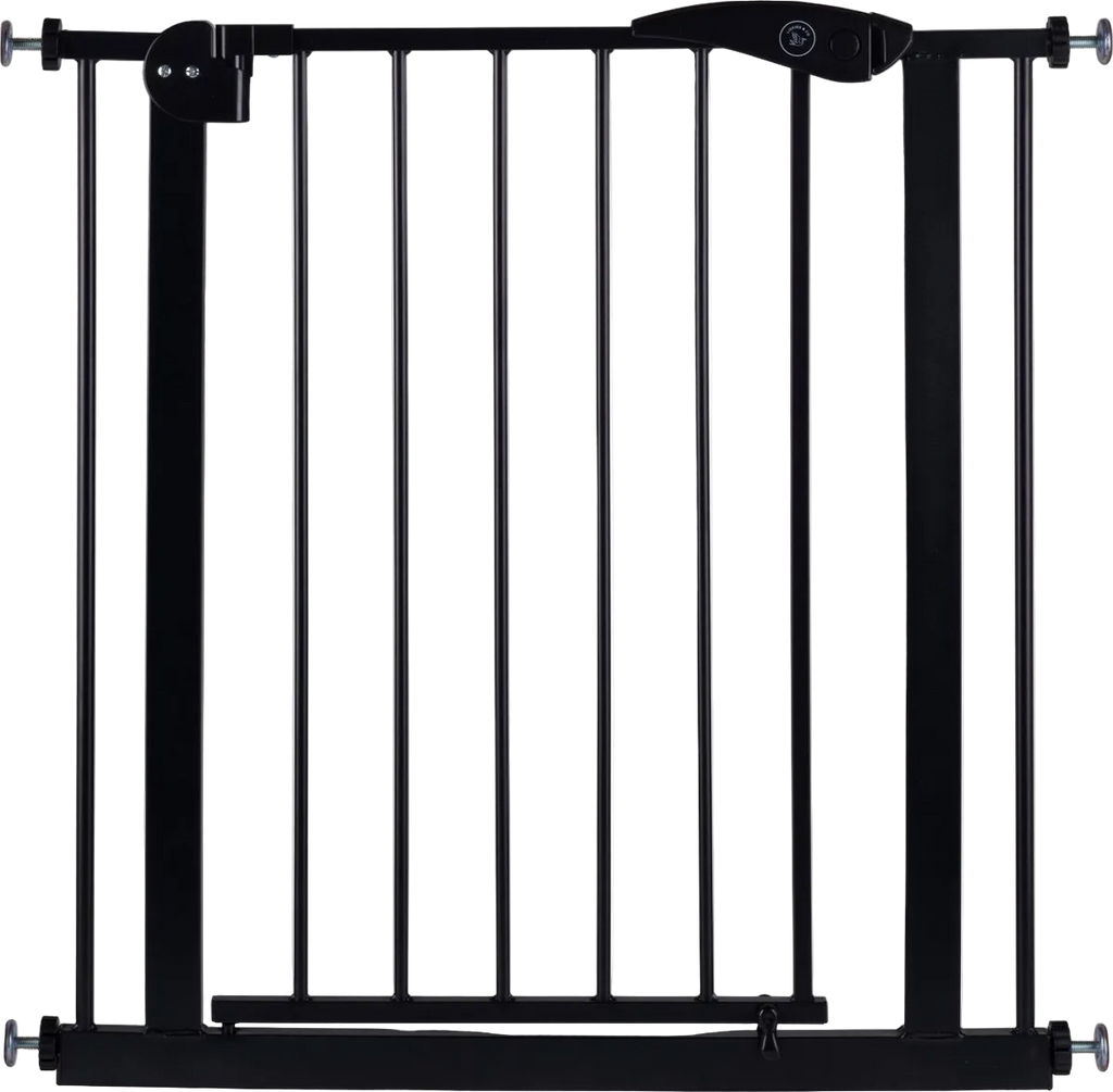 Liefjes & Co Stair Gate Without Drilling - 75 to 82 cm - Safety Gates - Child Gate - Clamp Mounting - Black