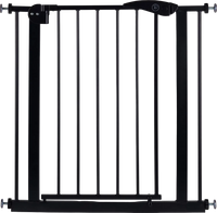 Liefjes & Co Stair Gate Without Drilling - 75 to 82 cm - Safety Gates - Child Gate - Clamp Mounting - Black