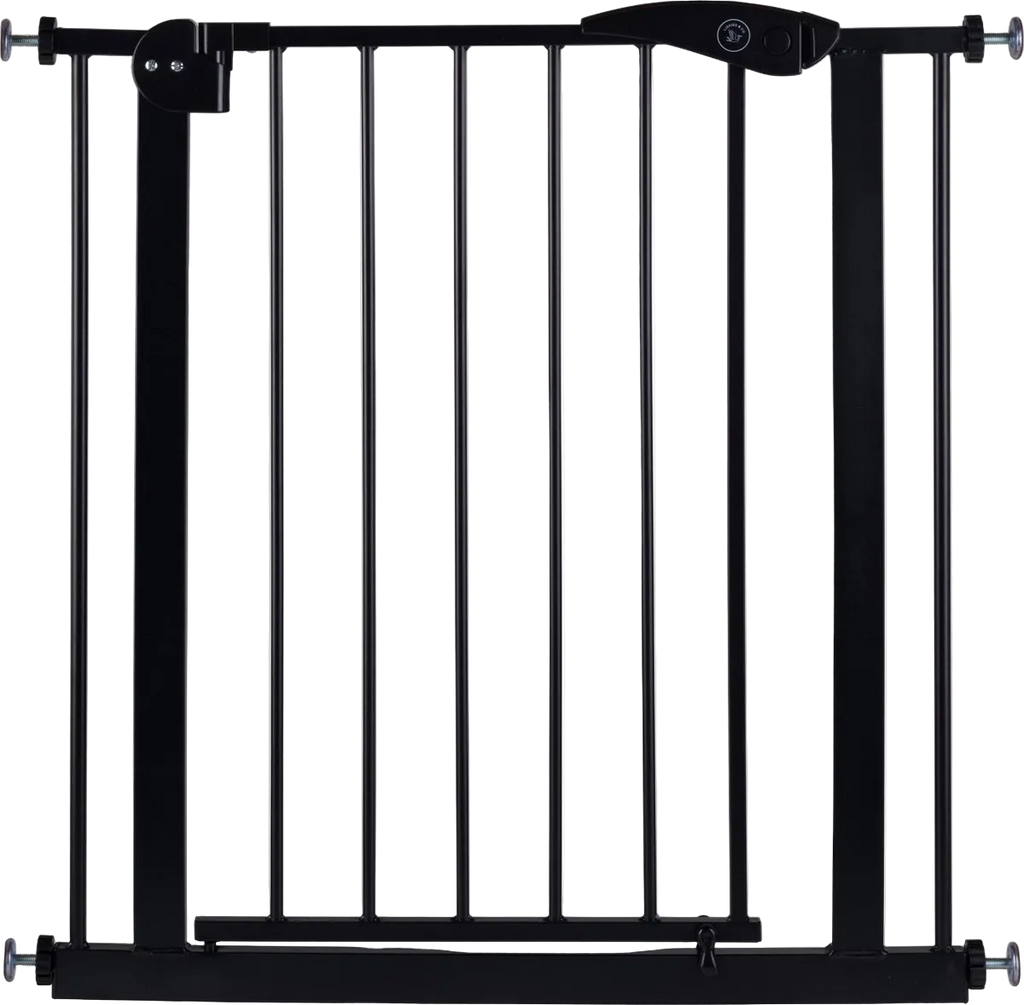 Liefjes & Co Stair Gate Without Drilling - 90 to 95 cm - Safety Gates - Child Gate - Clamp Mounting - Black