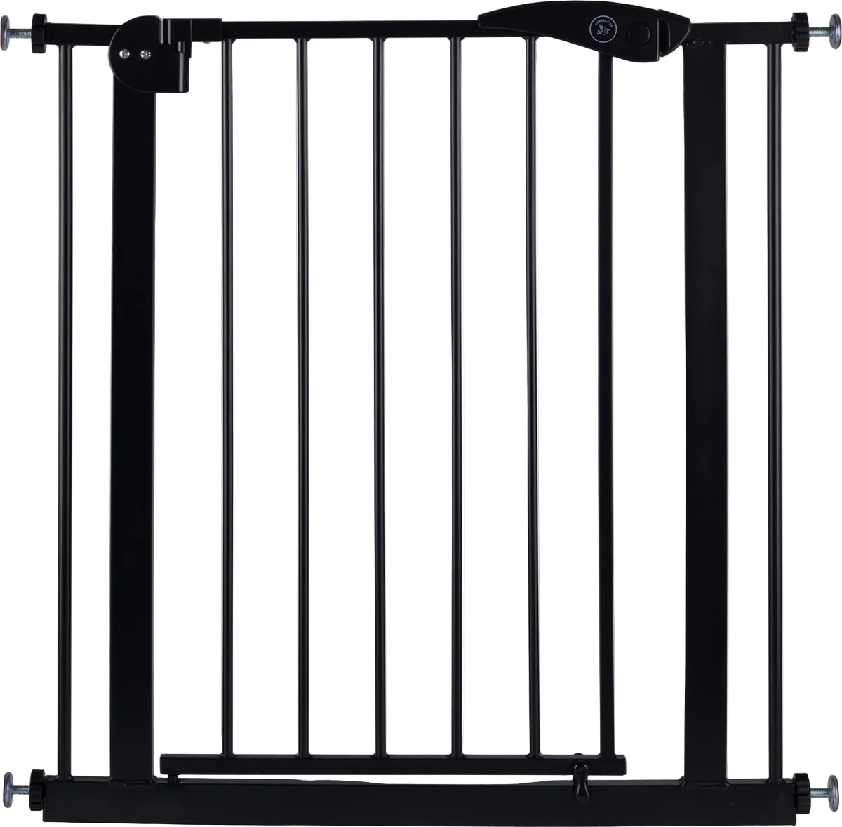 Liefjes & Co Stair Gate Without Drilling - 90 to 95 cm - Safety Gates - Child Gate - Clamp Mounting - Black