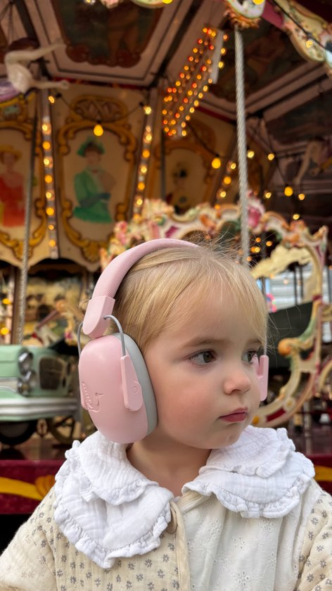 Liefjes & Co Hushy Hearing Protection for Children and Toddlers – Ear Protectors - Earmuffs for Children Pink