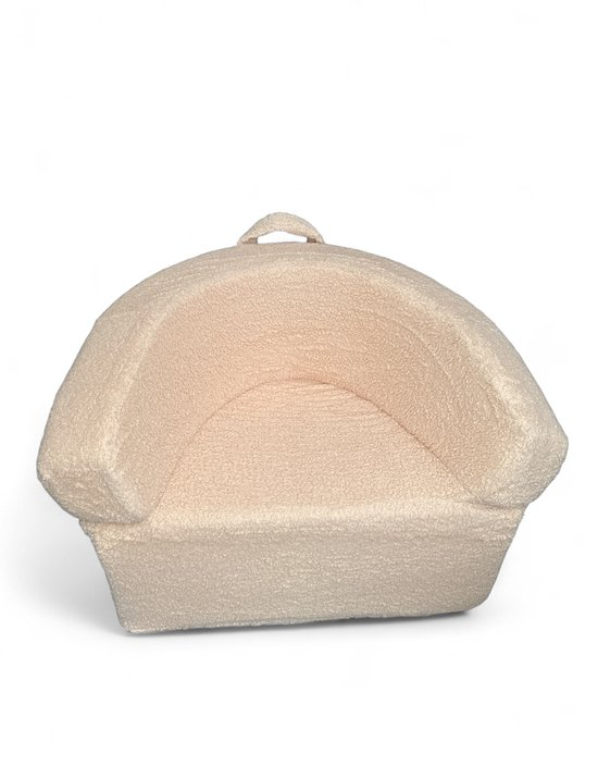 Liefjes & Co Teddy XL Fluffy Sofa - Children's Armchairs - Children's Chair - Children's Sofa - Beige