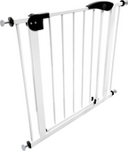 Liefjes & Co Stair Gate Without Drilling - 90 to 95 cm - Safety Gates - Child Gate - Clamp Mounting - White