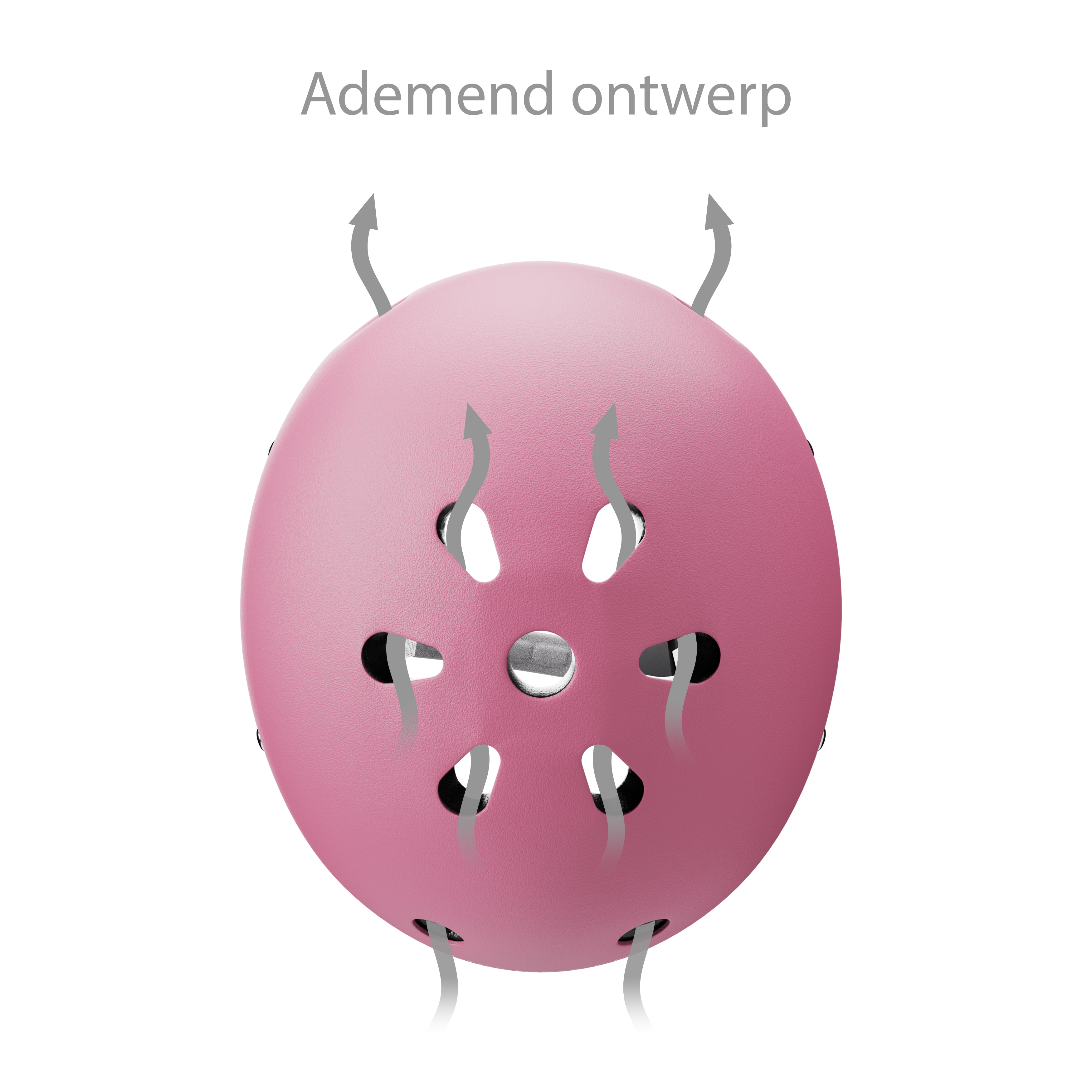 Liefjes & Co – Fietshelm Kind - Kinderhelm - Pastelroze Maat S (48–56 cm) – Verstelbaar – Ventilerend – Met Kinbescherming
